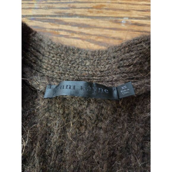 Jenni Kayne  Oversized Cocoon Cardigan In Cocoa Brown Sz XS - Picture 5 of 5